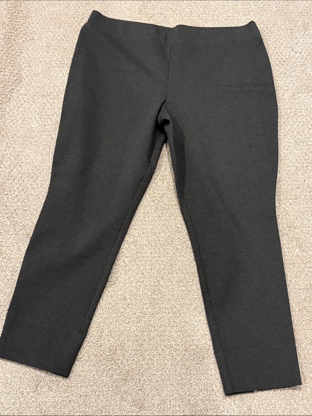 Versona Girls' Black Stretch Pull-On Leggings
